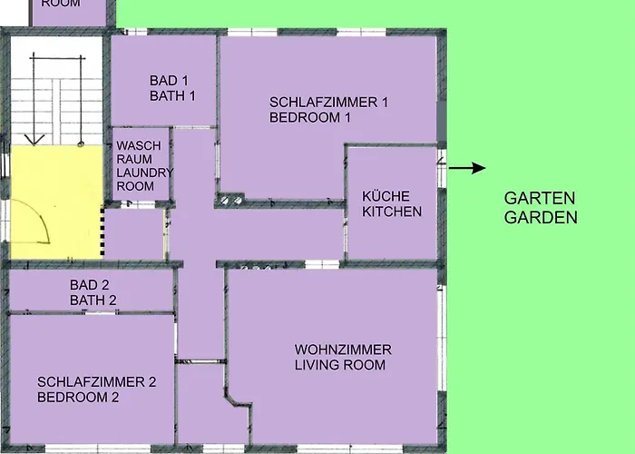 Apartament Gartenwohnung Ritter *